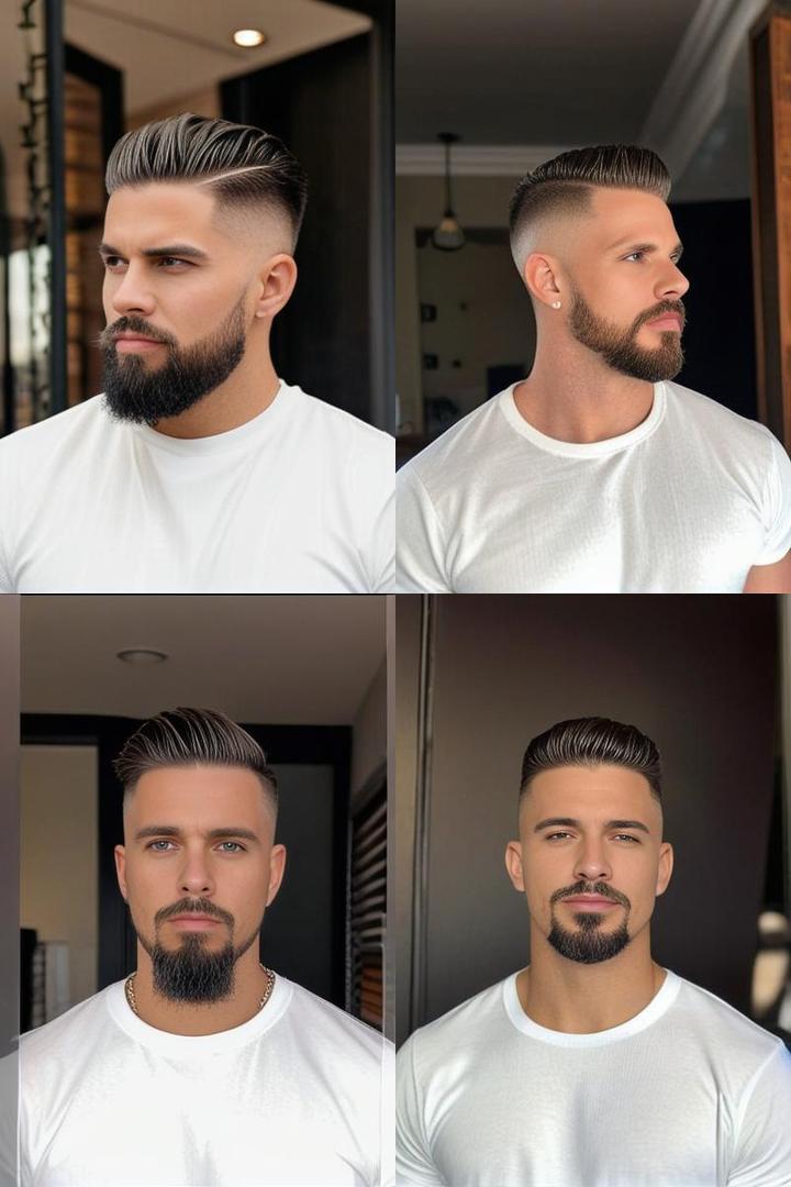 High And Tight Fade With Goatee