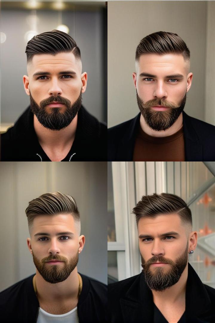 Sharp Fade Look For Men