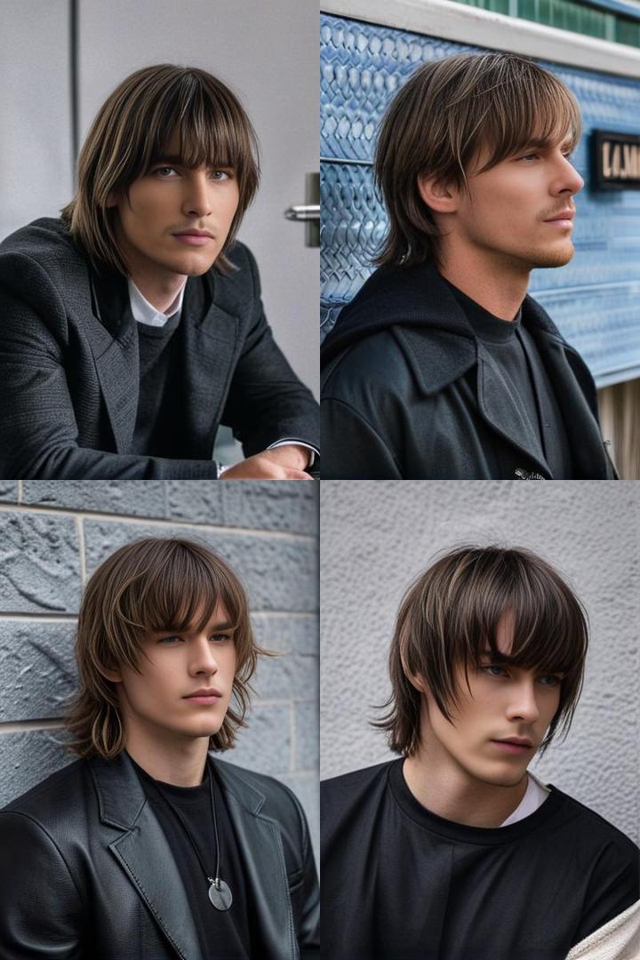 Long Haircuts With Bangs The Leathered Edge