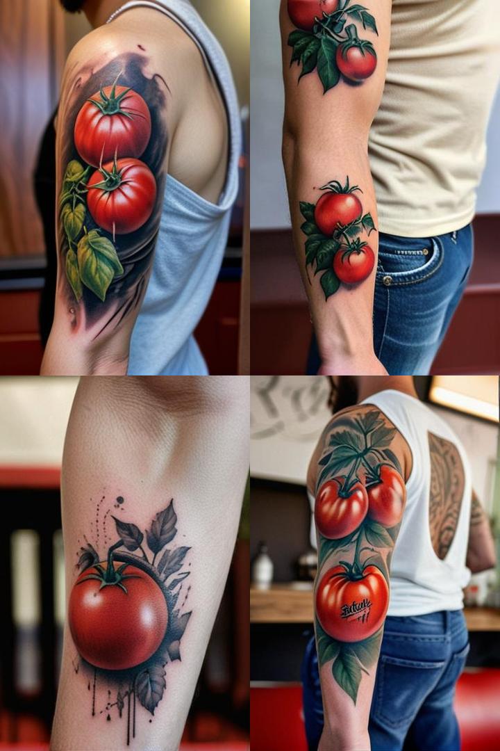 Tomato Tattoo A Harvest Of Realism